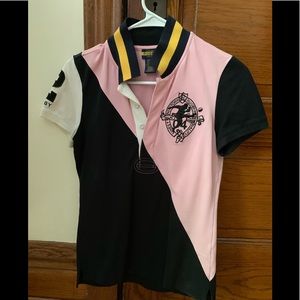 Rugby Ralph Lauren Polo NY - S - pink and black